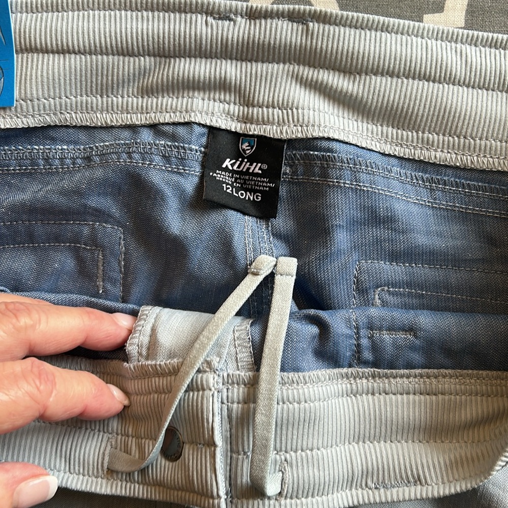 Kuhl Cabo Linen blend pant NWT sz 12L - Picture 8 of 14